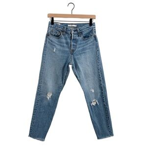 Levi's Wedgie Classic Blue Straight Leg Jeans